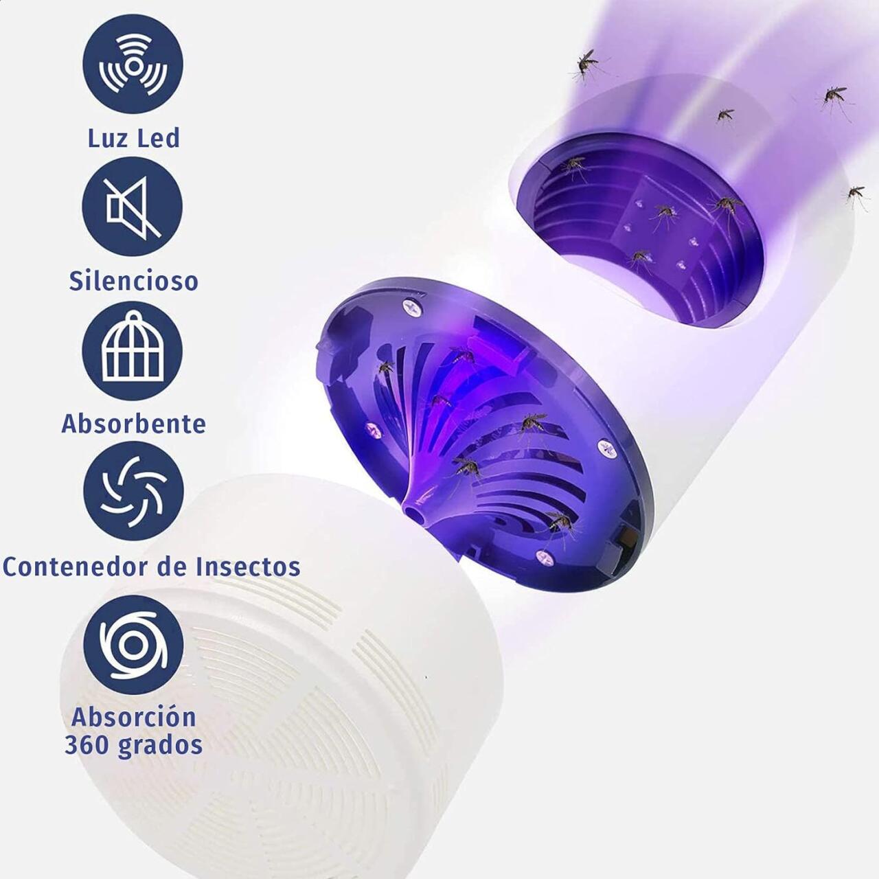 NOMOS | Lámpara atrapa mosquitos
